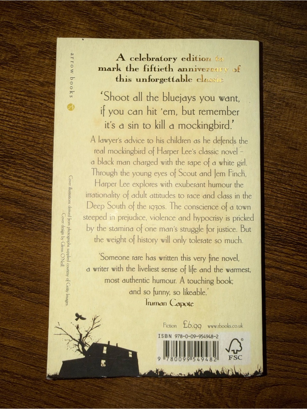 To Kill a Mockingbird, 50Th Anniversary Edition By: Harper Lee June, 2010 - Picture 3 of 5
